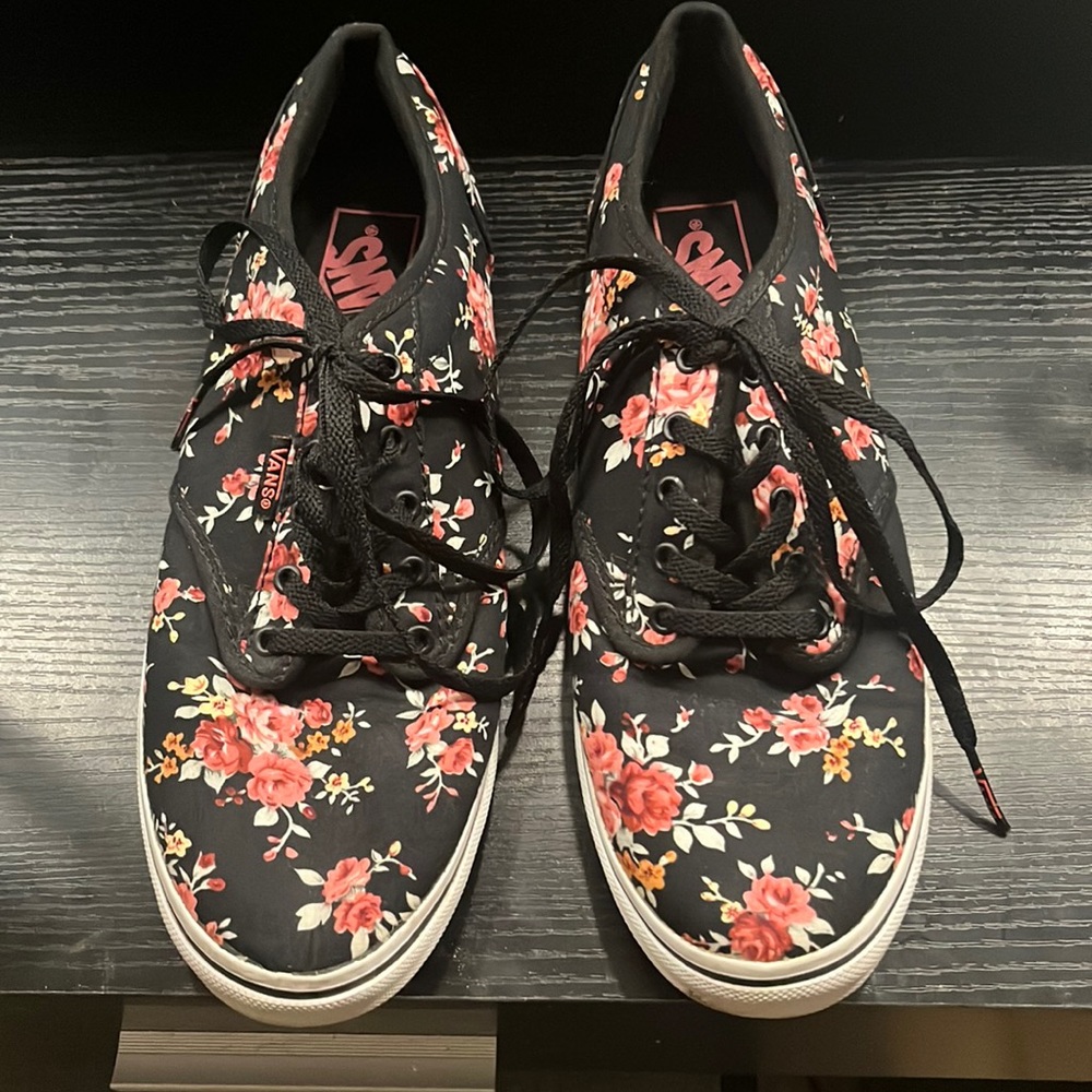 Floral Vans